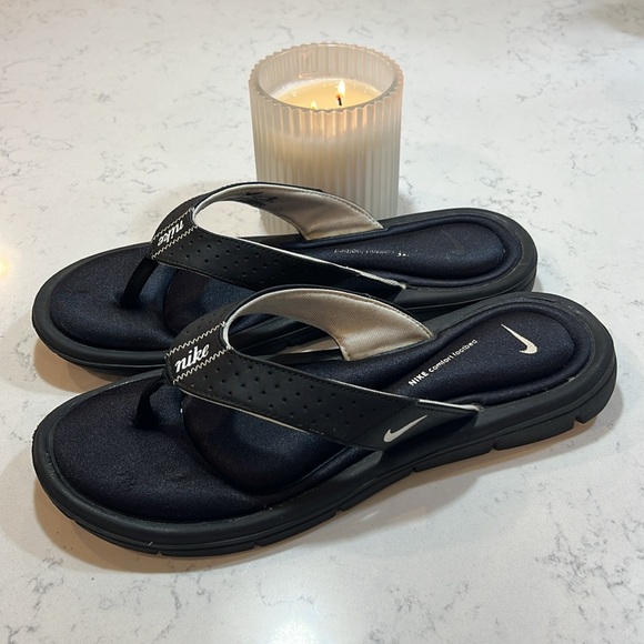 Nike Comfort Sandals Thong Flip Flops Size 10 - Picture 6 of 15
